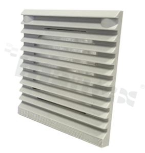 Fan guard; snap-on/louvered; 92mm.
