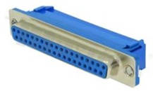 D-Sub Connector; female; male; without thread; 37 contacts