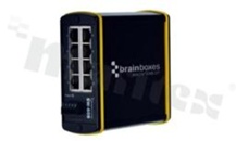 Switch przemysłowy niezarządzalny; 8 portów 10/100 Mb/s; IP50; temp. pracy: -40+75 st.C; zasilanie redundantne 5...30VDC; montaż na szynie DIN; WYCOFANY Z PRODUKCJI