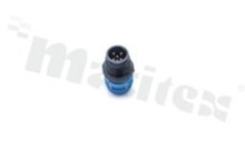 Terminator male(5pins), plastic thread, 4A, IP68, UL