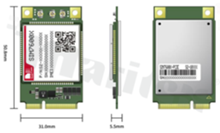 Moduł; LTE Cat1/3G/2G; VoLTE; 3.0-3.6V; LCC; 30x30x2.9mm; Europe