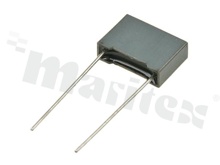 Polyester capacitor; 47nF; 275V; 20%; p=7.5mm; 17.5x13.5x7mm; -40+110C
