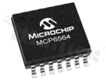 Komparatory analogowe; MICROCHIP; MCP6564T-E/ST; TSSOP; 1.8 V - 5.5 V; Surface Mount; 4