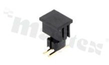 Listwa stykowa do PCB; w rastrze 1,27mm; 2x2 styków; montaż SMT; męska; pionowa; dwurzędowa; 5.7X3.7X0.8-; z uchwytem pick and place
