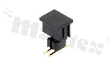 Listwa stykowa do PCB; w rastrze 1,27mm;  2x2 styków; montaż SMT; męska; pionowa; dwurzędowa; 5.7X3.7X0.8-; z uchwytem pick and place