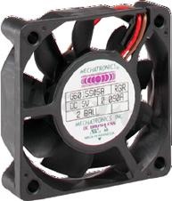 Wentylator; DC; 12VDC; 60x60x15mm; 0.392m3/min; 26.00dB; 2 przewody