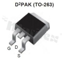 Transistor: P-MOSFET; unipolar; -60V; -35A; 0.048ohm; 61W; -55+150 st.C; SMD;TO-263 (D2PAK)
