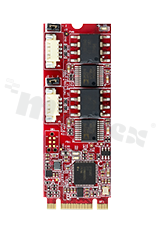 Karta rozszerzeń M.2 -> 2 ekranowane porty CAN; temp. pracy:0+70 st.C