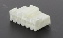 Korpus złącza kablowego; w rastrze 3.96mm; 6-stykowego; żeńskie; na przewód AWG#18-22; 250V/7A