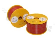 Przewód pojedynczy LGY/H05V-K; z wielodrutową miedzianą żyłą; czerwony/brązowy; przekrój 1.50mm2; AWG 16; 500V; -40+105 st.C; 100m.