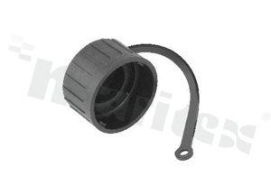 Okrągła pokrywa ochronna, seria złącz C016 Ecomate, IP67