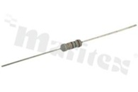 Rezystor węglowy; 1Ohm; 1W; 5x12mm