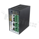 BOX Computer Intel Atom E3845; up to 4 GB RAM; 1x Display Port; 6x COM; 4x USB; 2x LAN; 1x CFast; 1x SATA; 2x mPCIe; 1x HPC; oper. temperature -40...70 C; DIN