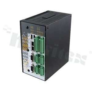 Bezwentylatorowy komputer wbudowany; procesor Intel Atom E3845; do 4 GB RAM; 1x Display Port; 6x COM; 4x USB; 2x LAN; 1x CFast; 1x SATA; 2x mPCIe; 1x HPC; temp. pracy -40...70 st. C; montaż DIN