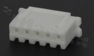 Crimp terminal housing; pitch 2.50mm; 5-contacts; female; applicable wire AWG#22-28; 250V/2A