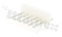 Header for PCB; pitch 3.96mm; 6-contacts; THT; male; top entry; 250V/7A