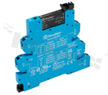 Interface relay; solid-state; current source; contact rating current 6A; input voltage 125VAC,125VDC; switched voltage 24VDC; contact load capacity 6A/24VDC; push-in clamps  