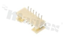 Złącze Kablowe do PCB; w rastrze 2.00mm; 6-stykowe; montaż SMD; męskie; pionowe; 100V/2A