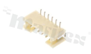 Header for PCB; pitch 2.00mm; 6-contacts; SMD; male; top entry; 100V/2A