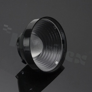 Soczewka CP16108_CARMEN-50-M-C z holderem, FWHM: ok. 35 stopni, medium beam, średnica 50mm, wysokość 25.5mm, do diod LED COB, Ledil