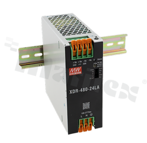 Power Supply; DIN; 480W; 48V; 10A; 85-305VAC; 80-431VDC