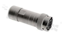 Wtyk RT06123SNH-K; wtyk żeński; 3 piny; na kabel 14-26AWG; bagnet wewnętrzny; IP67; seria Ecomate RM; pełen zestaw z pinami złoconymi