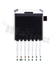 Transistor N-MOSFET SiC; unipolar; 1200V; 160mOhm; 17A; 90W; -55+150 deg.C; SMD; TO-263-7