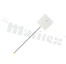 Antenna; patch; GNSS; 1559-1586MHz; 1.21dBi; VSWR<1.37; RHCP; directional; RF1.13; 0.1m; IPEX; adhesive; 35x35x9.9mm