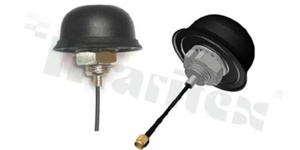 Antena; kopułkowa; GSM; 824-2170MHz; 2.0dBi; VSWR<2.0; liniowa; dookólna; RG174; 3m; SMA; śrubowy; fi68x34.8mm; czarny; IP67