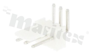 Złącze Kablowe do PCB; w rastrze 2.54mm; 3-stykowe; montaż THT; męskie; poziome; 250V/3A