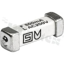 SMD fuse; time-lag T; 80mA; 250V AC/DC; 10.1×3×3mm; -55+125 deg.C