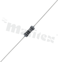 Rezystor węglowy THT; 220Ohm; 5%; 1/2W; 3x9mm