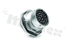 Amphenol Eco-Mate RM, receptacle, 28 pins, female, 13A, shell size 20, contact size: 16, contacts supplied separately, IP67