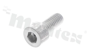 Śruba M6x14; łeb walcowy; DIN 912-ISO 4762; stop aluminium 7075-T6; imbus HEX5.