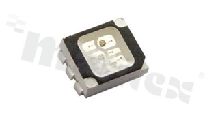 LED LRGB9553-6-SB-NE; SMD 3528 PLCC6; RGB; Red: 622nm/500-700mCd/20mA; Green: 520nm/1000-1300mCd/20mA; Blue: 465nm/200-320mCd/20mA; water-clear; 120 stopni
