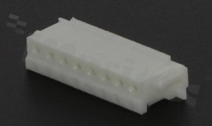 Crimp terminal housing; pitch 1.50mm; 8-contacts; female; applicable wire AWG#28-32; 50V/1A