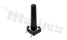 Tact Switch; SMD; dimensions 6.0x6.0; h=19.0mm; vertical; operating force 250gf; button: round