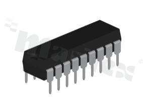 Integrated Circuit Darlington Transistor Array; CH: 8; 50V; -40+85 deg.C; THT; DIP18