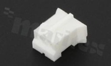 Crimp terminal housing; pitch 2.00mm; 2-contacts; female; applicable wire AWG#24-30; 50V/2A