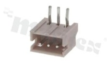 Header for PCB; pitch 1.50mm; 3-contacts; THT; male; side entry; 50V/1A