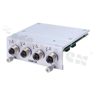 Moduł VAM; 4xM12 PoE; 4xM12 GbE LAN