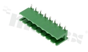 Listwa zaciskowa rozłączalna; w rastrze 5.08mm; 8-torowa; męska; kątowa; otwarta; UL 300V/15A; TUV:320V/20A