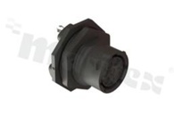 Standard Connector circular; socket; Jam Nut SZ12