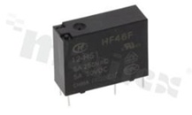 Przekaźnik elektromagnetyczny; prąd znamionowy 5A; napięcie cewki 24VDC; pojedynczy styk zwierny (1A); 5A/30VDC; 5A/250VAC