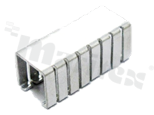 Heatsink; moulded TO-220; TO-262 30.3x12.8x12.7mm; natural; aluminium AL5052; RoHS.