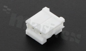 Korpus złącza kablowego; w rastrze 2.50mm; 2-stykowego; żeńskie; na przewód AWG#22-28; 250V/2.5A