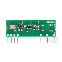 Module; ISM; transmitter; 868MHz; +14dBm; OOK; 4.5-5.5V; THT