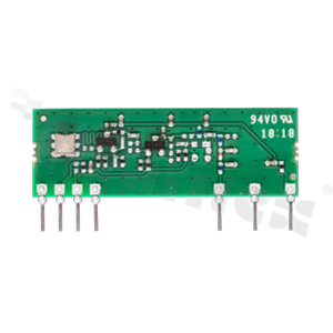 Moduł; ISM; nadajnik; 868MHz; +14dBm; OOK; 4.5-5.5V; THT