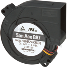 Blower; DC; 12VDC; 97x95x33mm; 1.61m3/min; 66.0dB.
