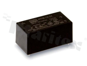 Power supply; module; medical; 15.1W; 24V; 0.63A; 80-264VAC; 113-370VDC